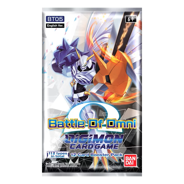 Digimon Card Game - Battle Of Omni BT05 Boosterpack (englisch)