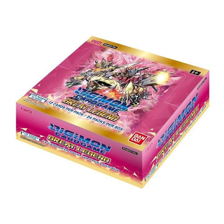 Digimon Card Game - Great Legend BT04 Boosterpack (englisch)