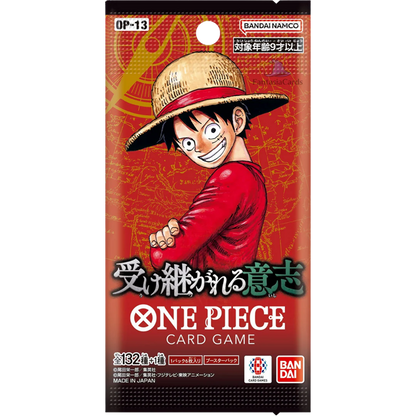 One Piece TCG - Carrying on his Will OP13 Boosterpack (japanisch)