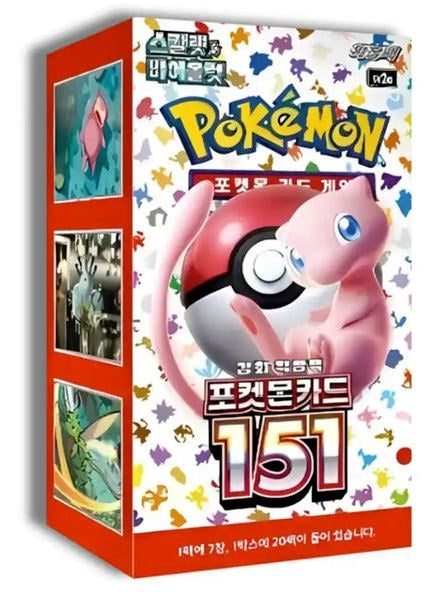 Pokémon Cards 151 Display (koreanisch)