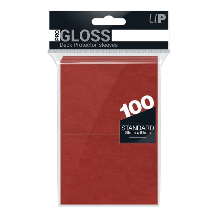 Ultra PRO Deck Protector Sleeves Red (100 stk)